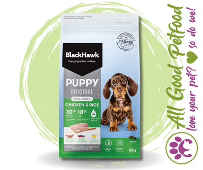 BlackHawk Puppy Small Breed Original - Chicken & Rice