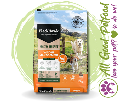 BlackHawk Dog Healthy Benefits Weight Management