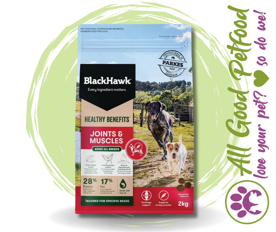 BlackHawk Dog Healthy Benefits Joints & Muscles