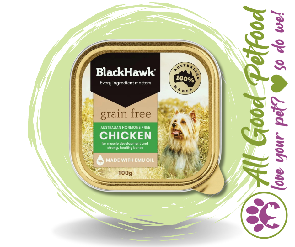 BlackHawk Dog Grain Free Chicken - 100g