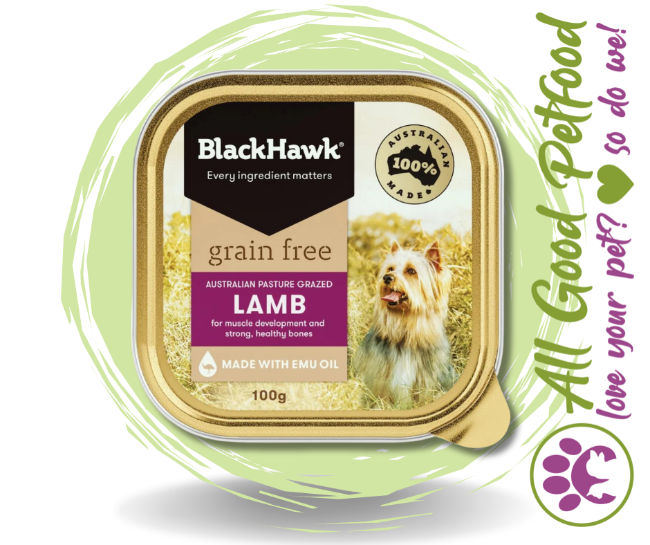 BlackHawk Dog Grain Free Lamb - 100g