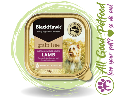 BlackHawk Dog Grain Free Lamb - 100g