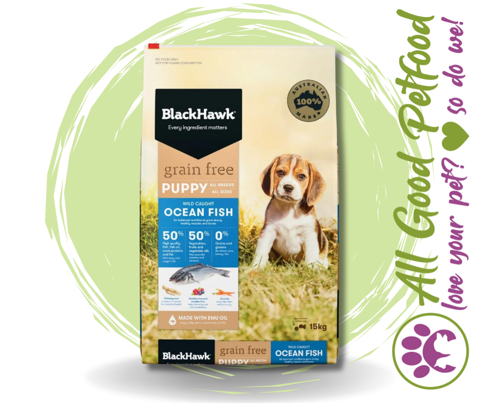 BlackHawk Grain Free Puppy Ocean Fish