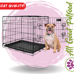 Dog Crates with 2 doors SML-XXL
