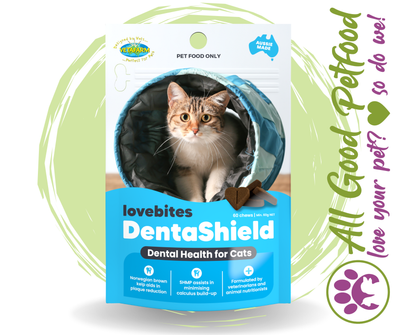 LoveBites DentaShield for CATS 60 Pack- Arriving Early Oct