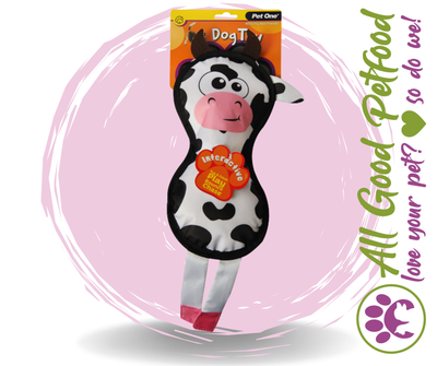 Dog Toy Cow With Squeaker