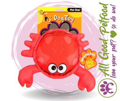 Dog Toy Crab With Squeaker
