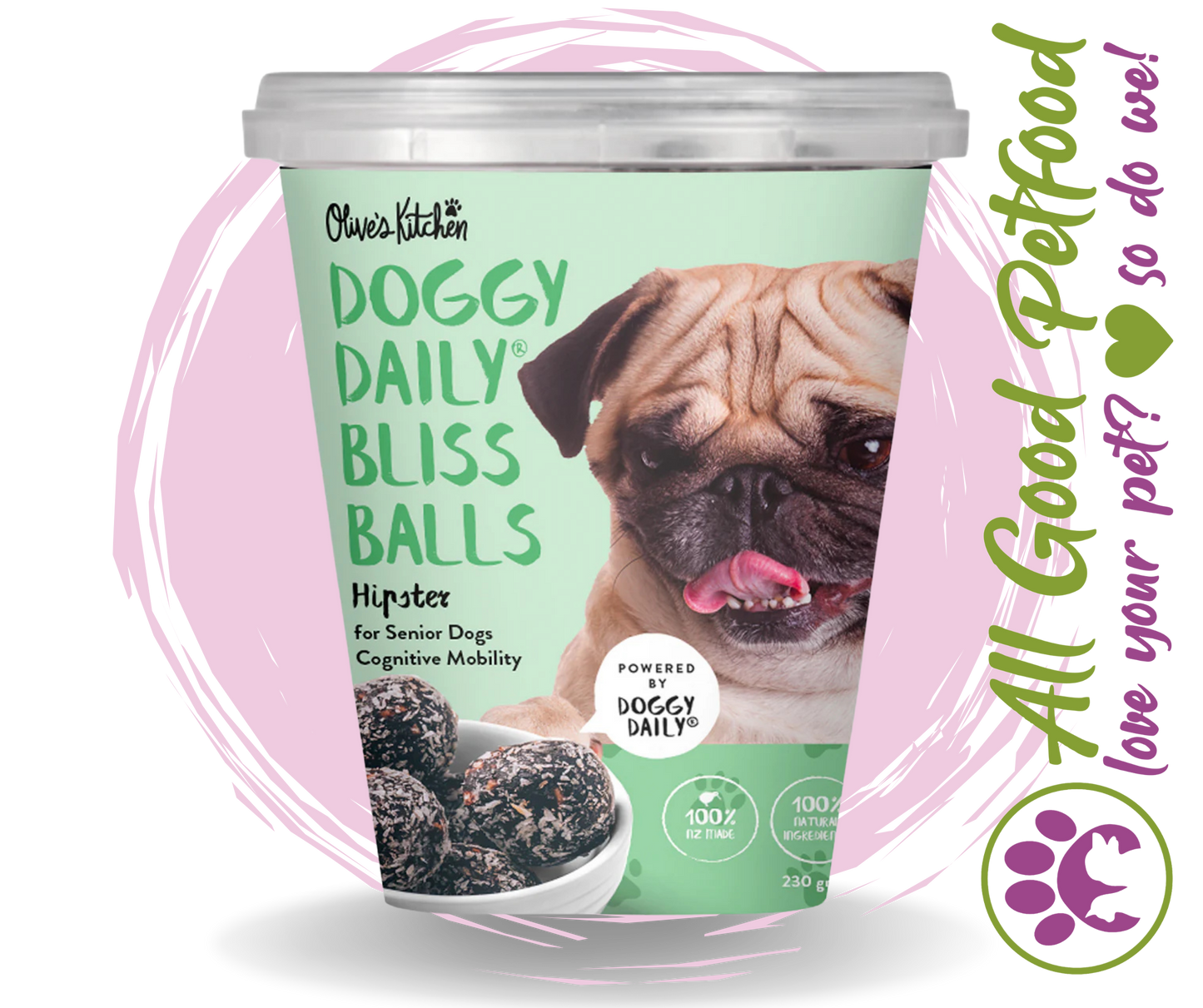 Doggy Daily Bliss Ball Hipster *Joints