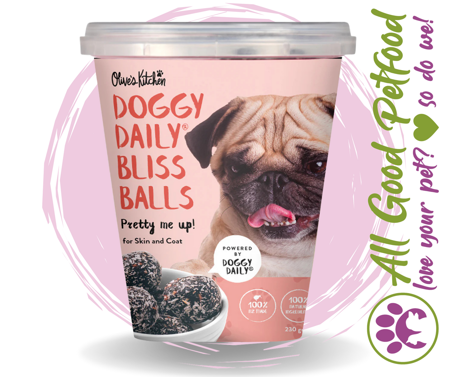 Doggy Daily Bliss Ball - Pretty Me Up