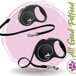 Flexi Black 5m Retractable Leash