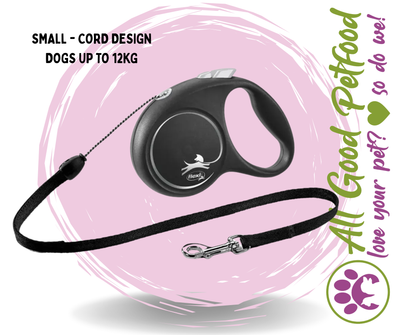 Flexi Black 5m Retractable Leash