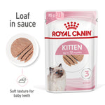 Royal Canin Kitten Loaf Wet Cat Food Pouches 85g