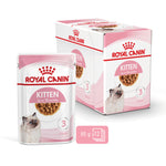 SALE 20% OFF - Royal Canin Kitten Gravy Wet Cat Food Pouches 85g