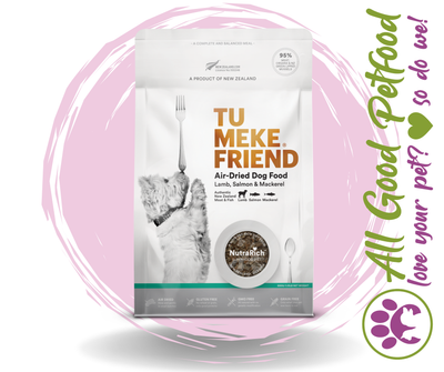 Tu Meke Air Dried Natural Dog Food Lamb, Salmon & Mackerel 500g