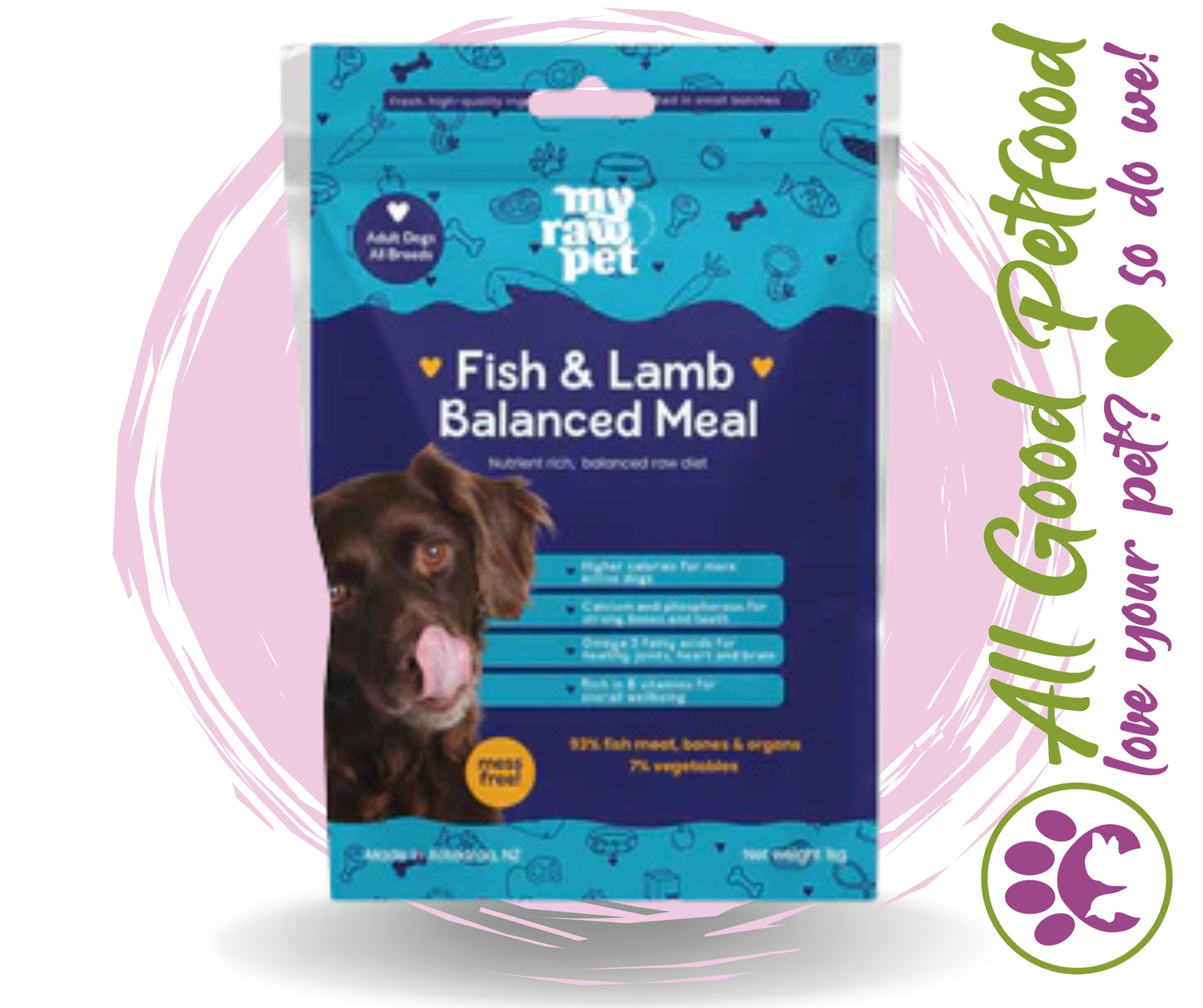 Fish Fully Balanced Meal 1kg Whole Prey Model / IN STORE ONLY