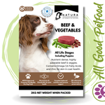 SALE 10% OFF Natura Beef & Vegetables Dog