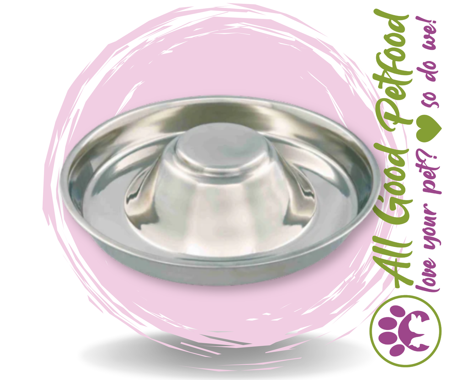 Petware Heavy Duty Stainless Puppy Saucer