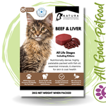 SALE 10% OFF Natura Beef & Liver Cat Food