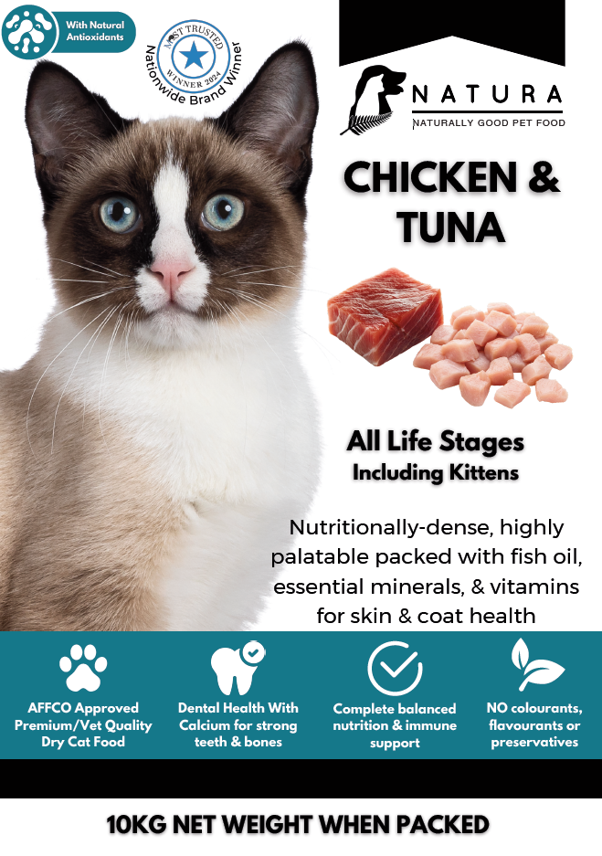 SALE 10% OFF Natura Chicken & Tuna Cat Food