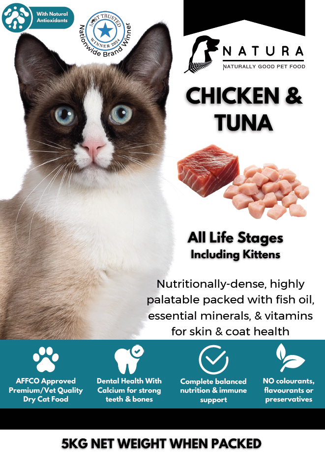 SALE 10% OFF Natura Chicken & Tuna Cat Food