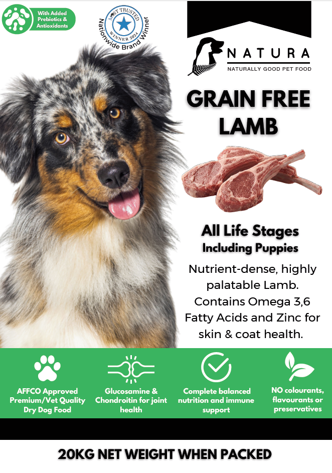 SALE 10% OFF Natura Grain Free Lamb Dog BEST PRICED