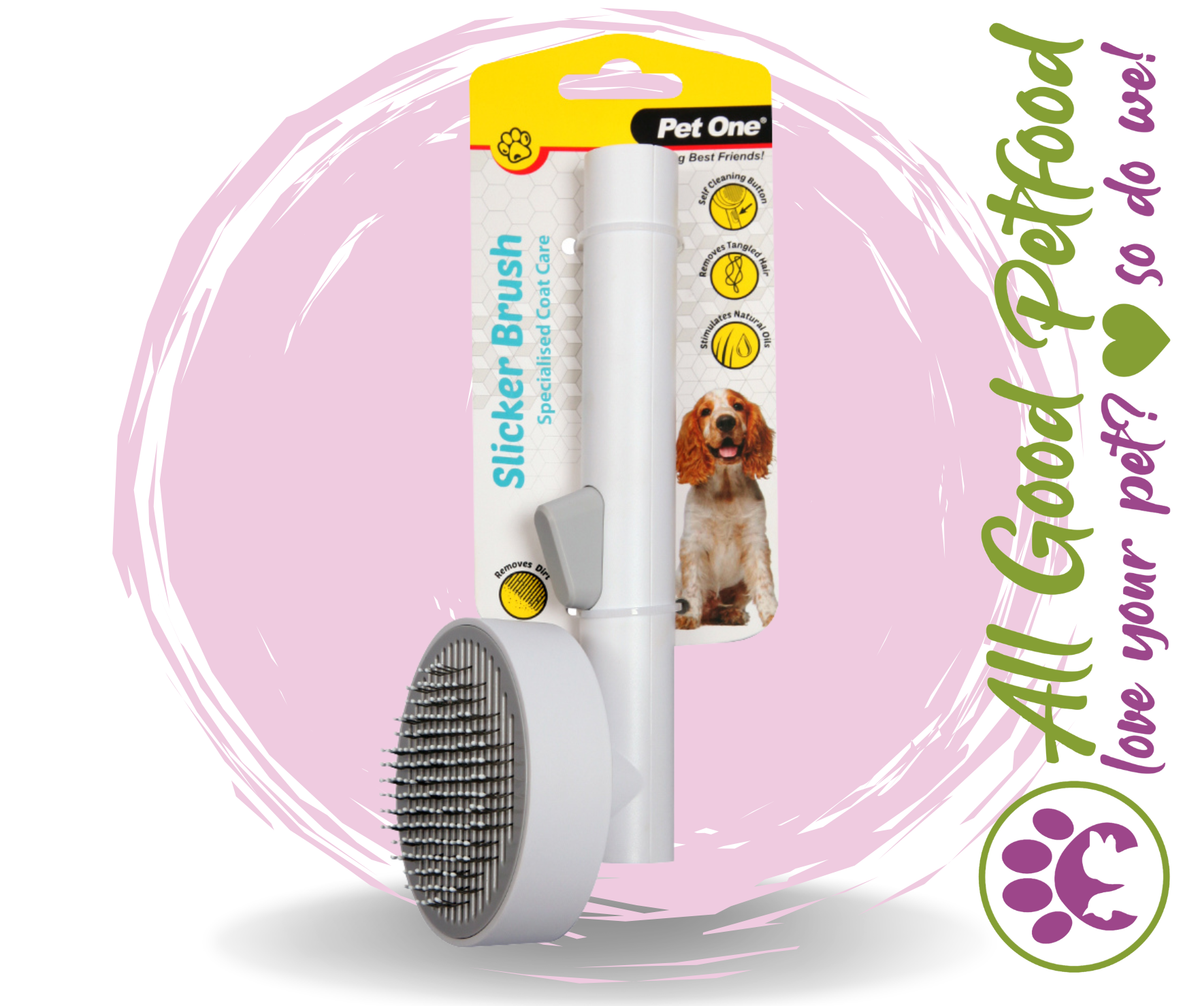 Self Cleaning Hair Slicker Brush