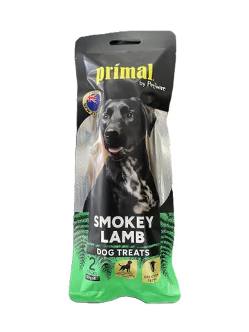 Primal Smokey Lamb Dog Treat Chews