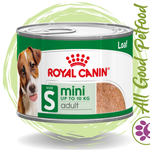 SALE 20% OFF - Royal Canin Mini Adult Loaf Wet Dog Food Can 195g