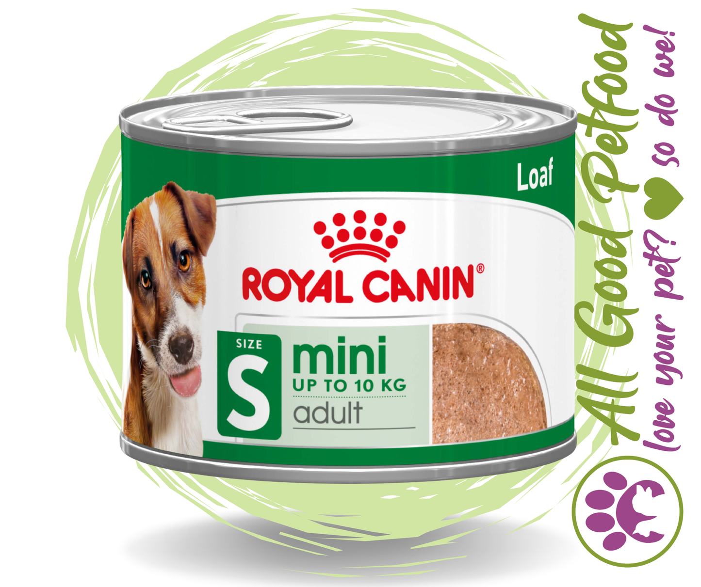 SALE 20% OFF - Royal Canin Mini Adult Loaf Wet Dog Food Can 195g