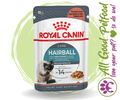 Royal Canin Hairball Care Gravy Adult Wet Cat Food Pouches