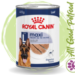 SALE 20% OFF - Royal Canin Maxi Adult Loaf Wet Dog Food Can 410g