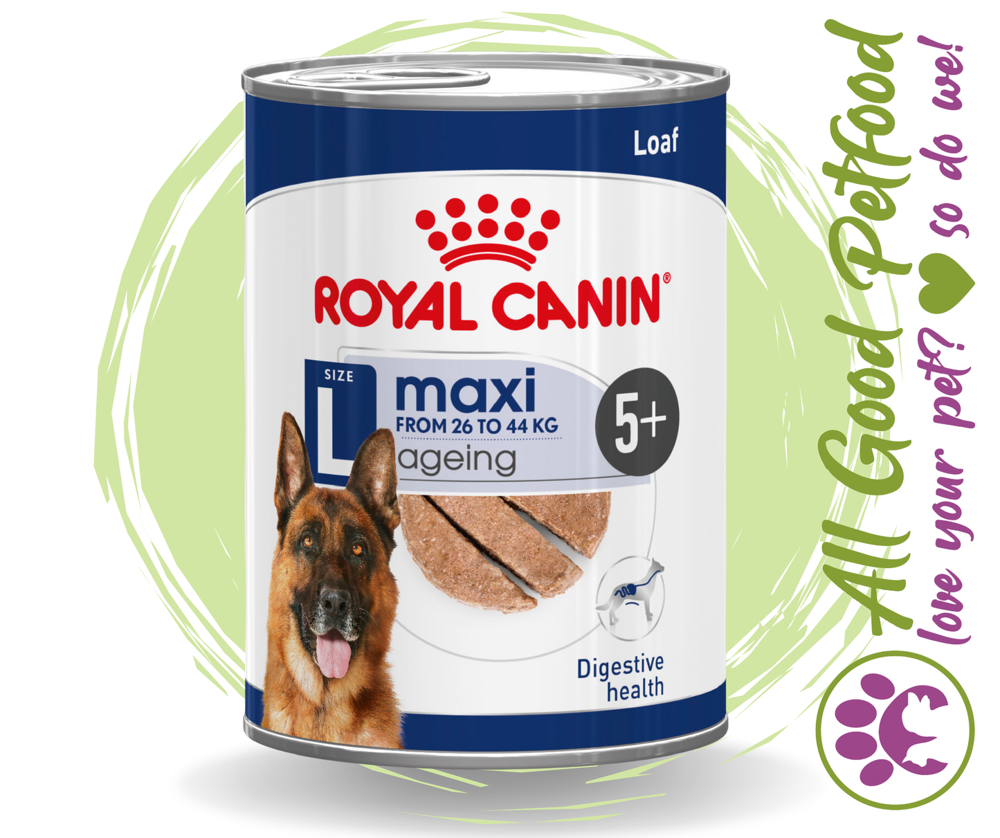 SALE 20% OFF - Royal Canin Maxi Ageing Loaf Wet Dog Food Can 410g