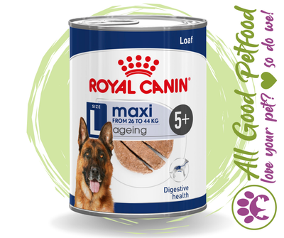 SALE 20% OFF - Royal Canin Maxi Ageing Loaf Wet Dog Food Can 410g