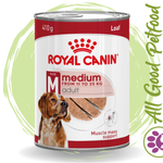 SALE 20% OFF - Royal Canin Medium Adult Loaf Wet Dog Food Can 410g