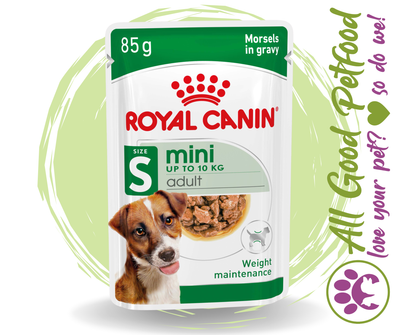 Royal Canin Mini Adult Wet Food Chunks in Gravy 85g