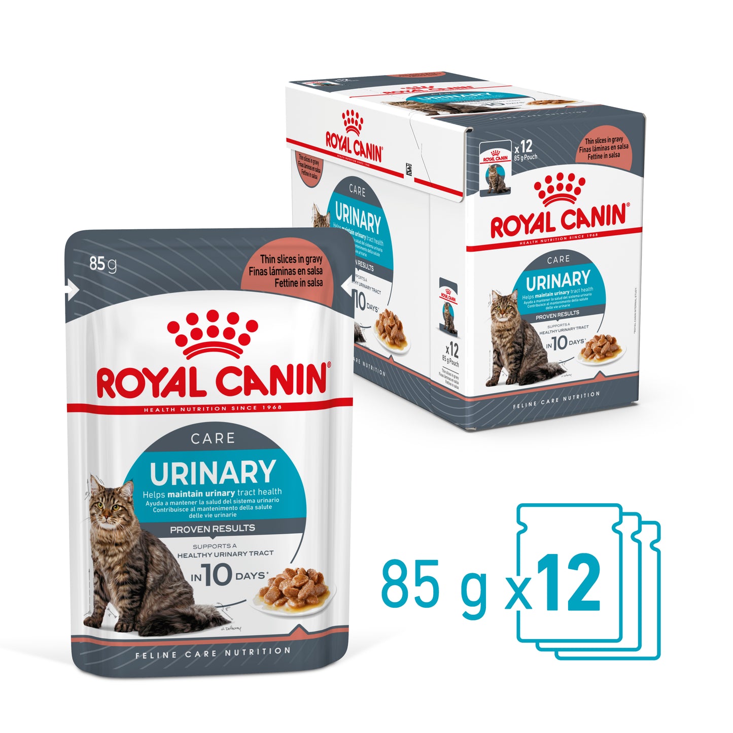 SALE 20% OFF - Royal Canin  Urinary Care Gravy Adult Wet Cat Food Pouches
