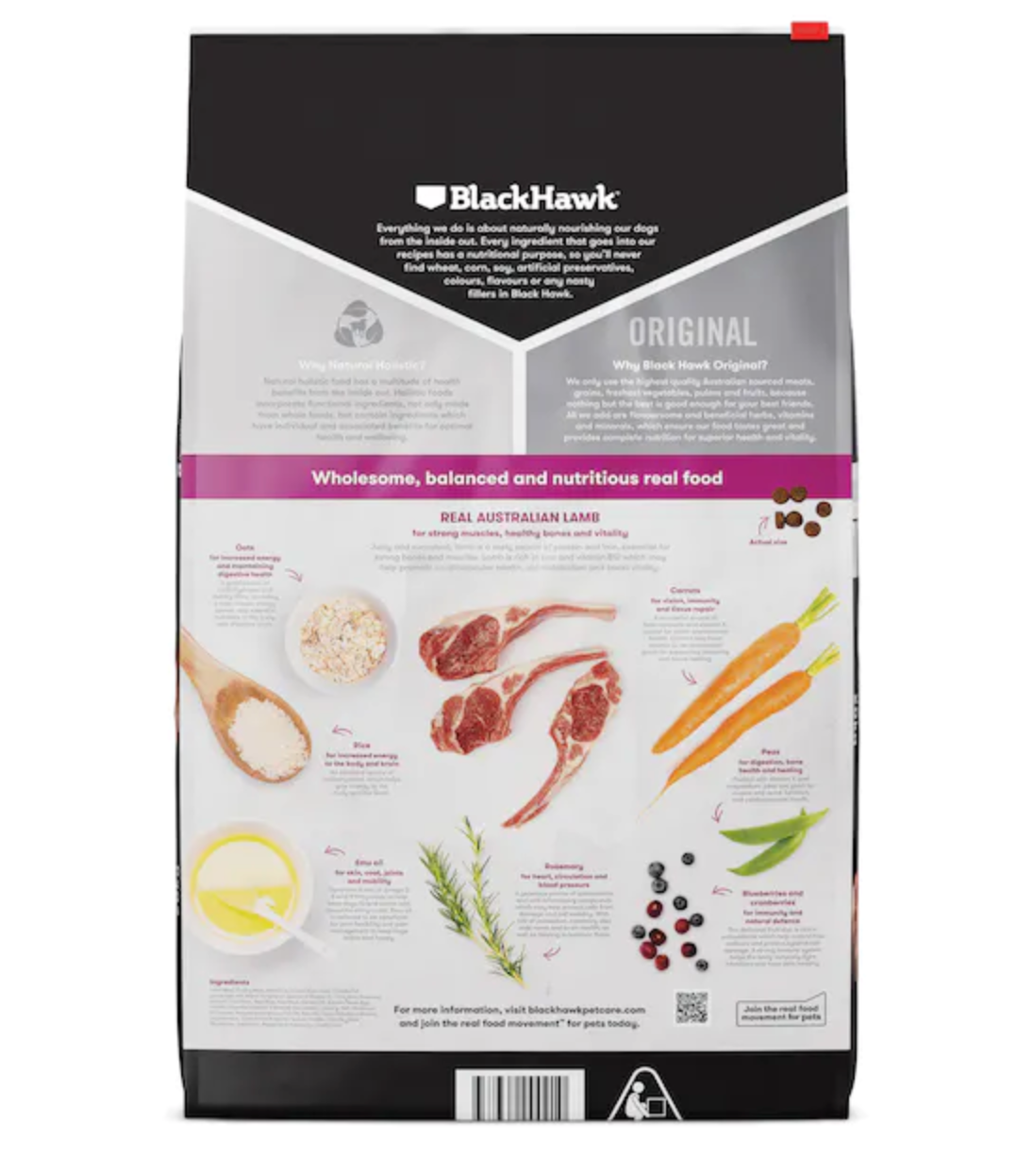 SALE! -- BlackHawk Adult Lamb & Rice / 20kg for $199.99