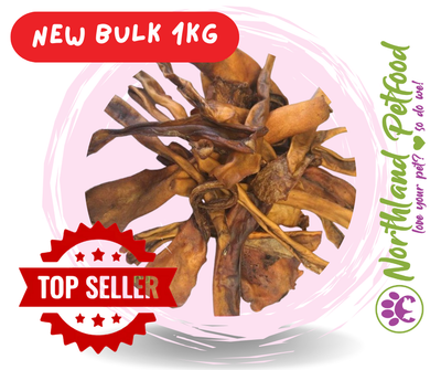 Smokey Venison Chews NEW Bulk Bag 1KG
