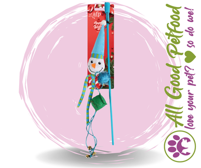 Snowman Cat  Wand