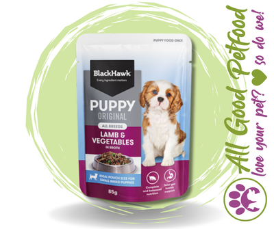 BlackHawk Puppy Wet Lamb 85g
