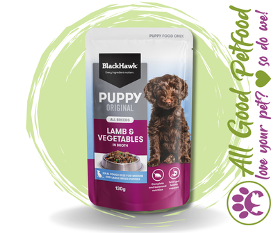 BlackHawk Puppy Wet Lamb 130g
