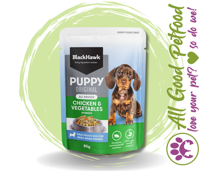 BlackHawk Puppy Wet Chicken 85g