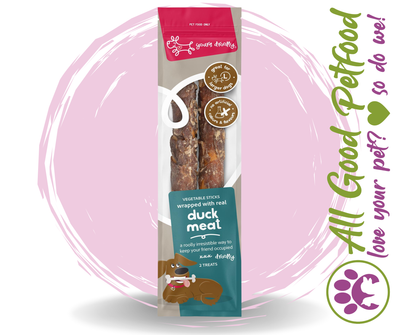 Duck Wrap Sticks Dog Treats Large 2 Pack