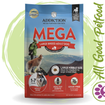 SAVE 19% - Addiction Mega 20KG BEST PRICED Complete and Balanced Lamb & Beef Dog Food - $8.49 per kg