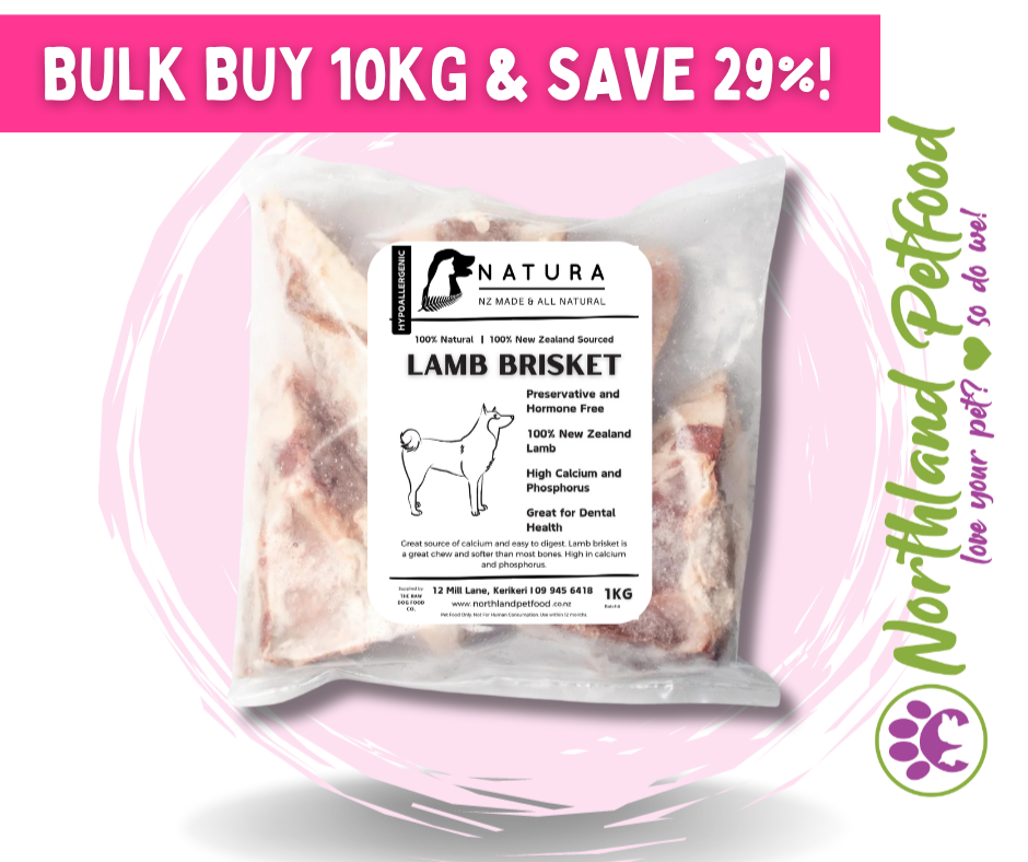 NATURA Bulk Lamb Brisket 10kg /IN STORE ONLY