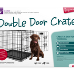 Dog Crates with 2 doors SML-XXL