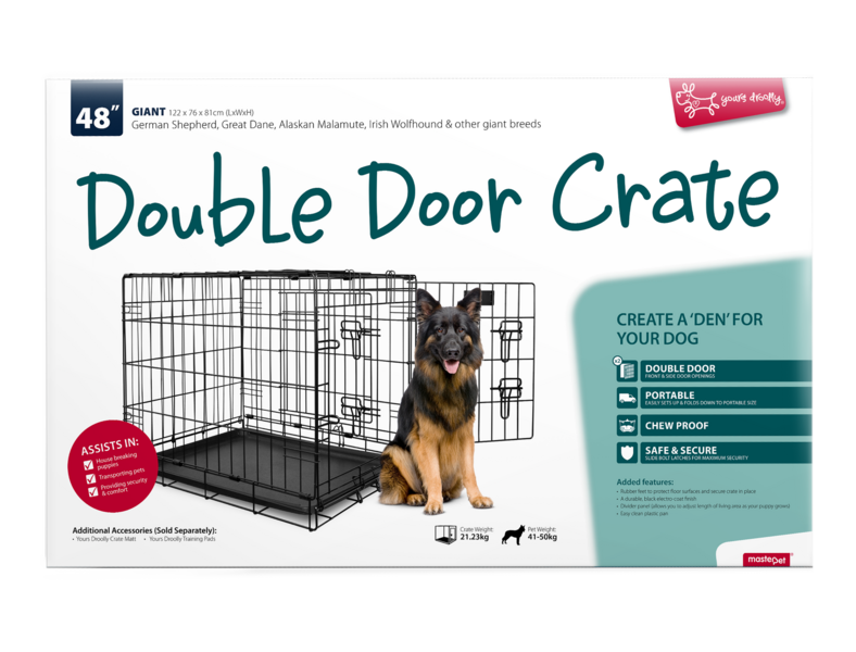 Dog Crates with 2 doors SML-XXL