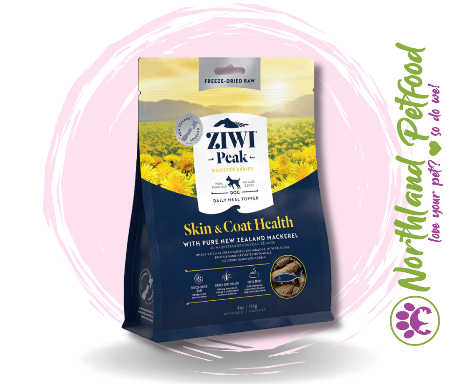 ZIWI Peak Freeze-Dried Mackerel Skin & Coat Health