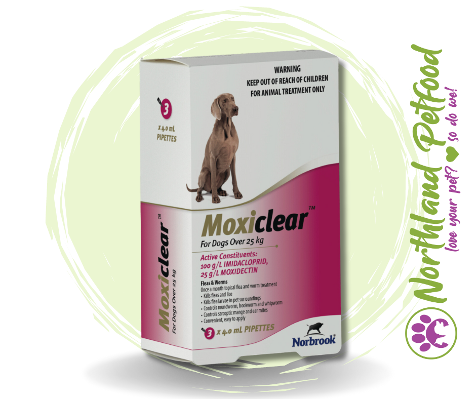 Moxiclear - For Dogs Over 25kg - 3 Pack