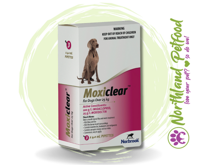 Moxiclear - For Dogs Over 25kg - 3 Pack